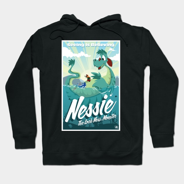 Nessie Hoodie by CuddleswithCatsArt